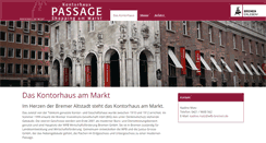 Desktop Screenshot of kontorhaus-bremen.de